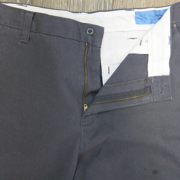 Cintas Work Uniform Pants Comfort Flex Size 33x28 Men Gray Mechanic Pockets - Picture 3 of 10